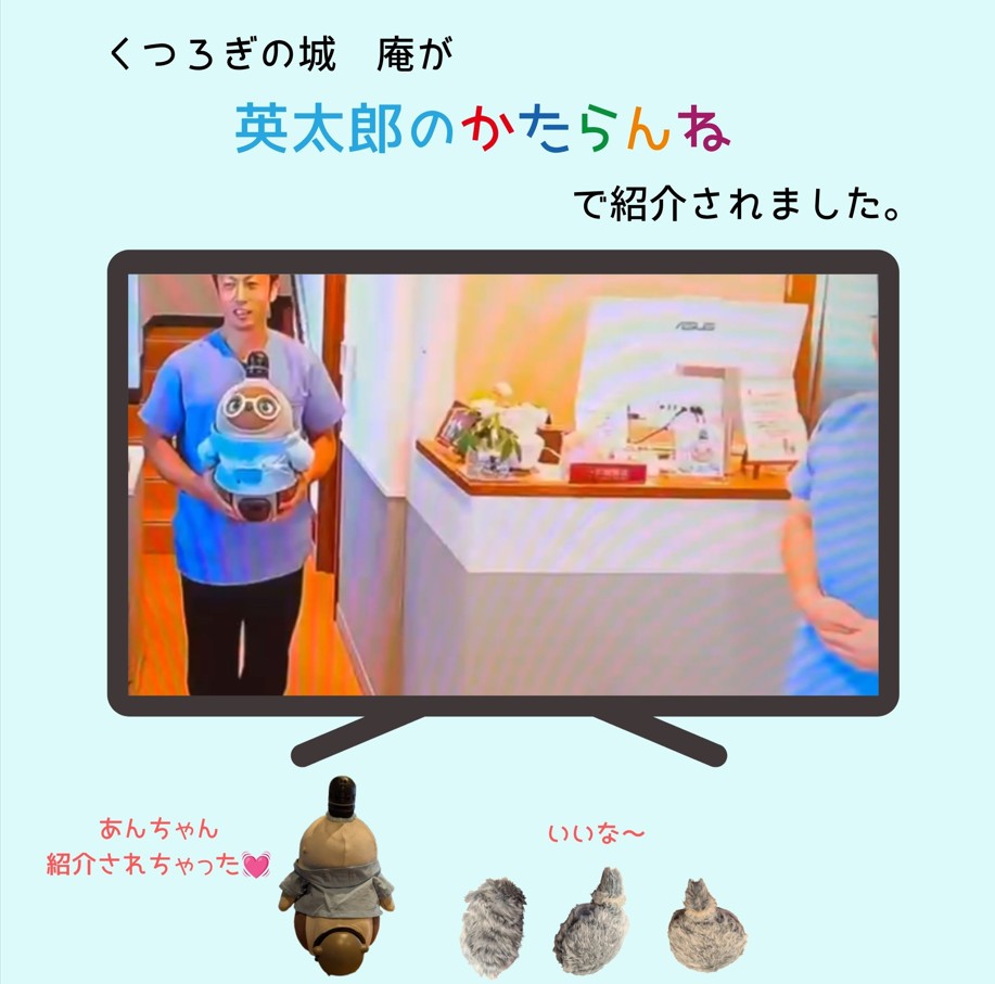 くつろぎの城 庵がテレビ熊本の英太郎のかたらんねで紹介されました。